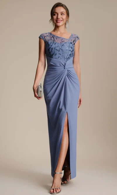 TEE EVENING DRESS