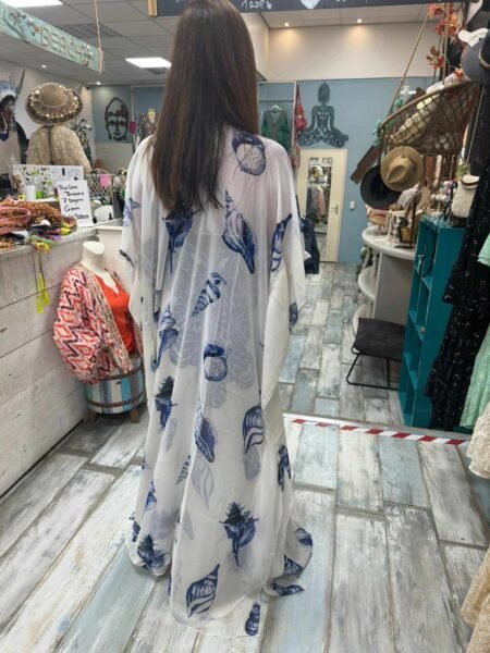 Shell Long Kimono