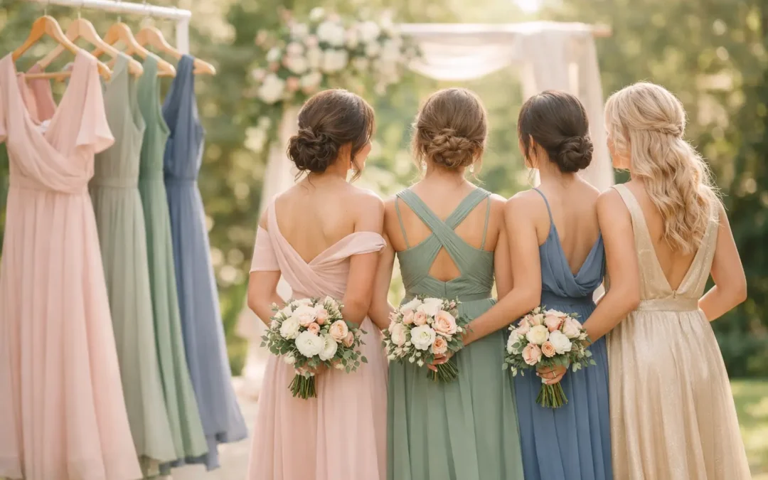 Bridesmaid Dress Colour Guide for Weddings