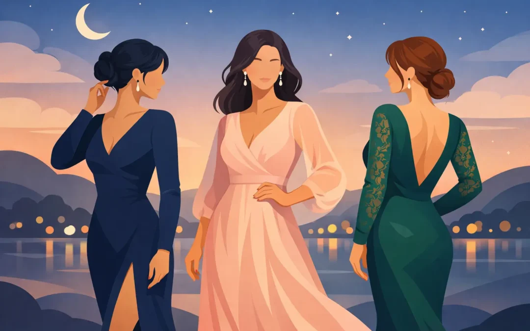Evening Dresses with Sleeves That Feel Right