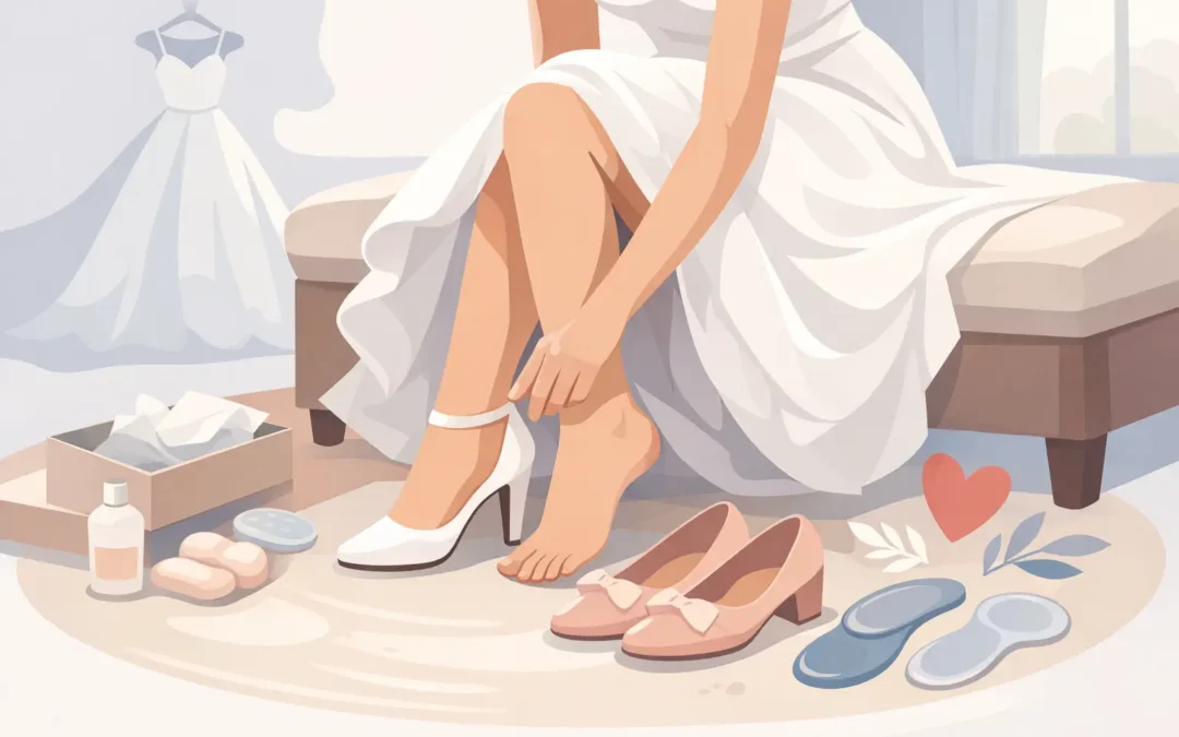How to Wear Wedding Shoes Comfortably
