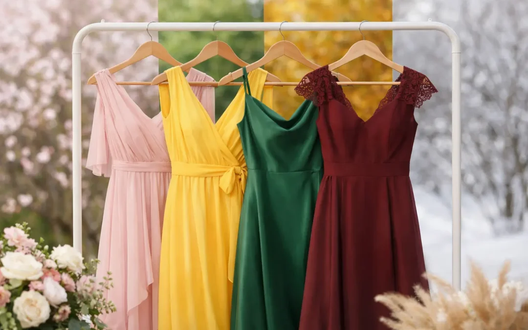 Best Wedding Guest Dress Colours for Every Season